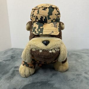 Vanguard Chesty The Marine Corp Bulldog Plush Stuffed Animal USMC Mascot